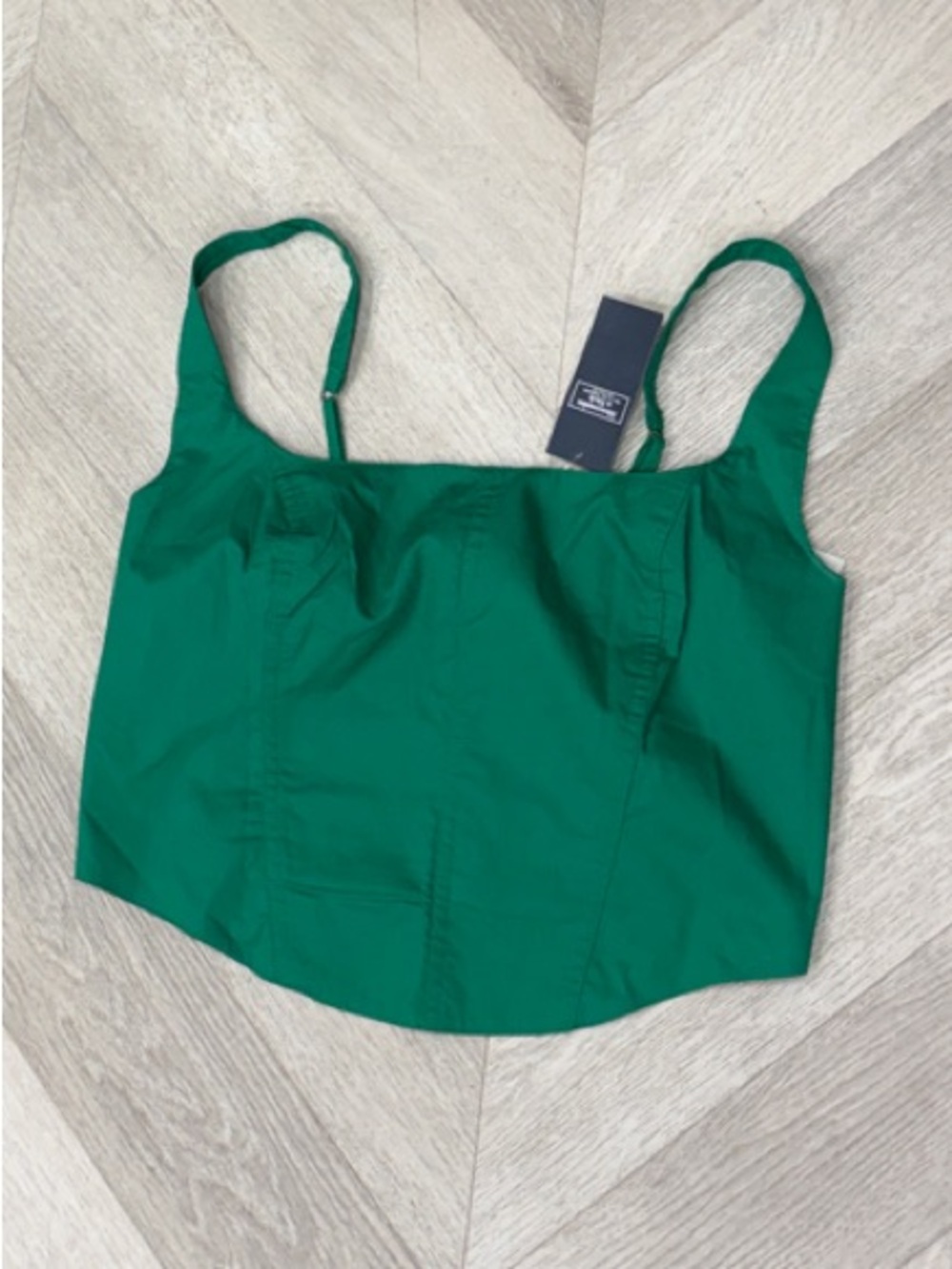 Abercrombie and fitch Green Women's Crop Cami Top